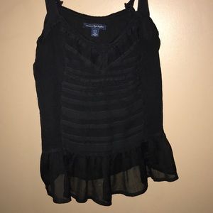 black american eagle tank top